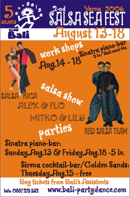 2-�� Salsa Sea Fest, 13 - 18 A����� 2006